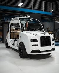 Rolls Royce Golf Cart