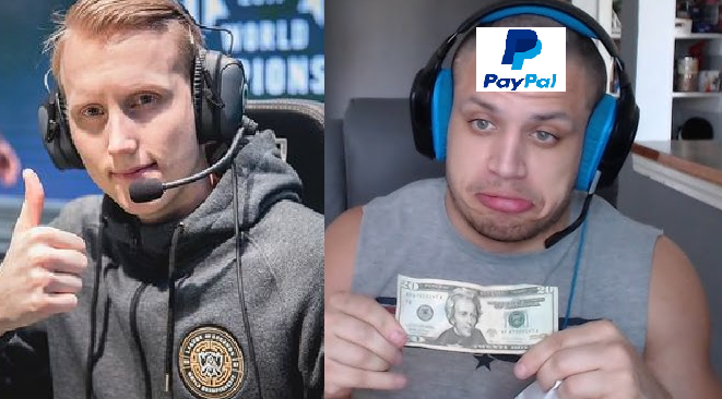 Tyler1 Zven Paypal