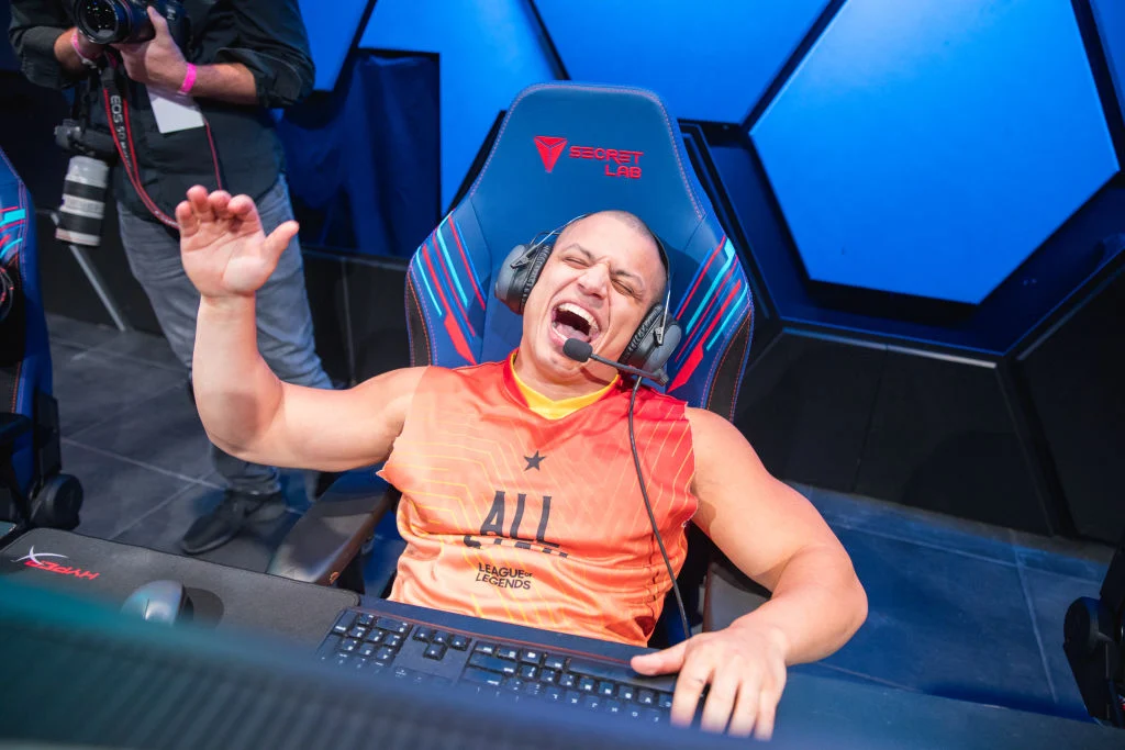 Tyler1 laughing