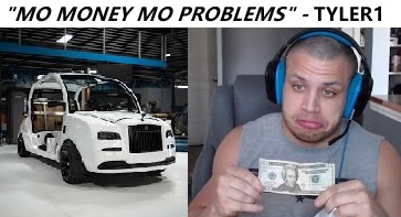 Tyler1 Drops $200k on Rolls-Royce Golf Cart to Navigate His Mansion